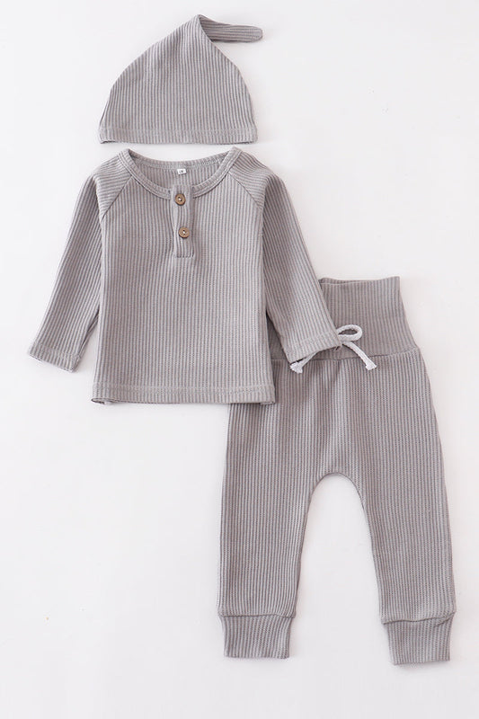 Grey Waffle Set