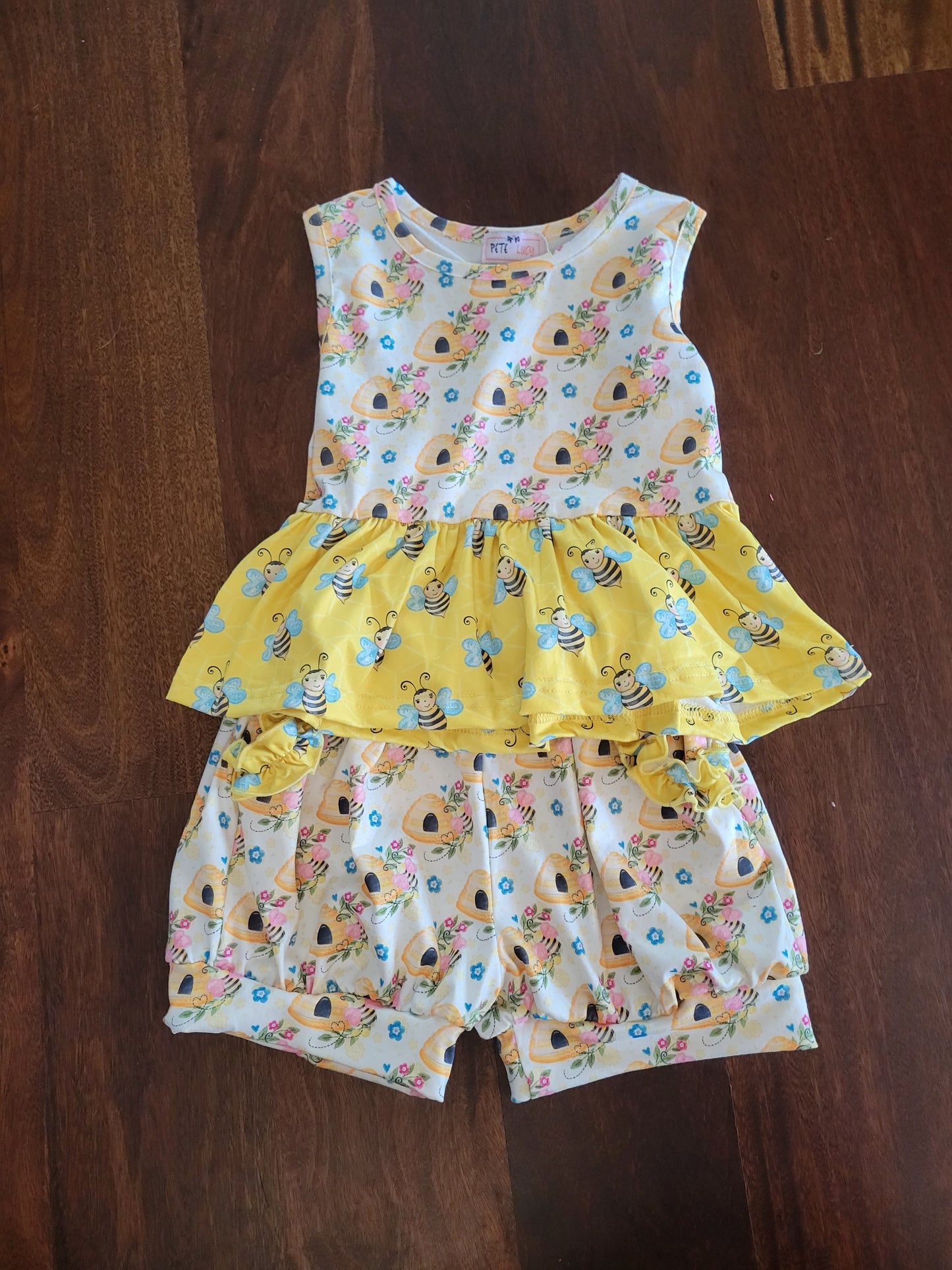 3T Bee Outfit Set