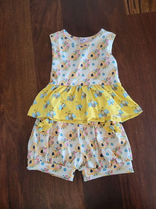 3T Bee Outfit Set