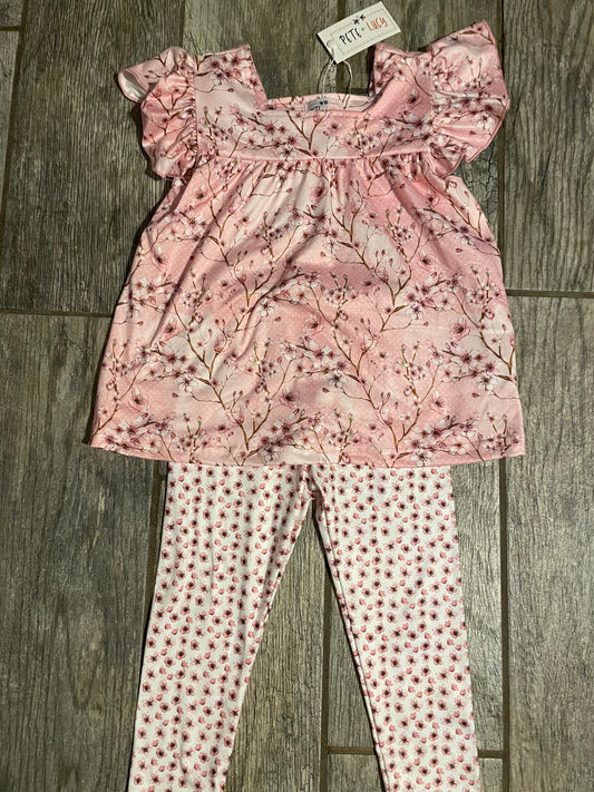 Pete & Lucy floral pant set