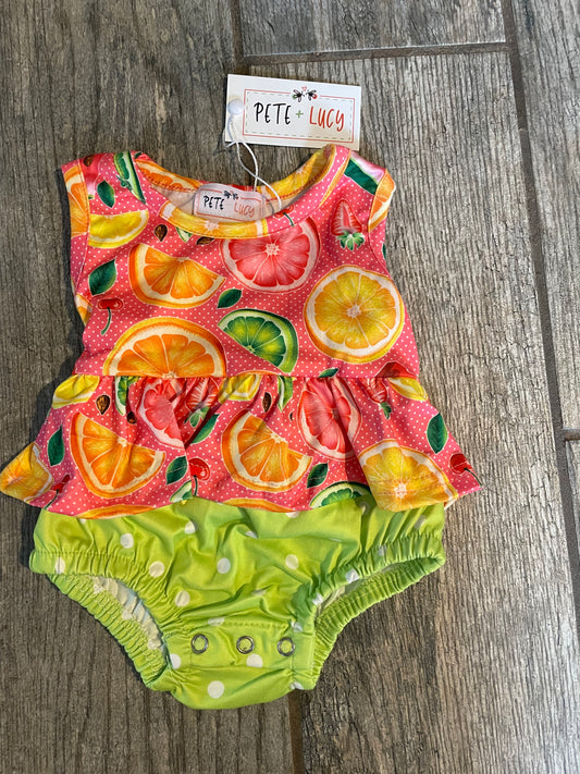 Pete & Lucy sweet fruit romper
