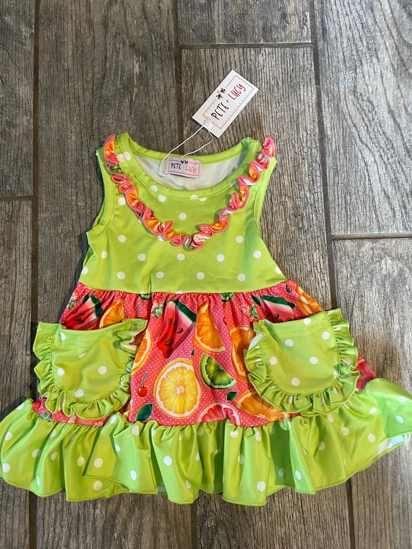 Pete & Lucy Sweet Fruit Dress
