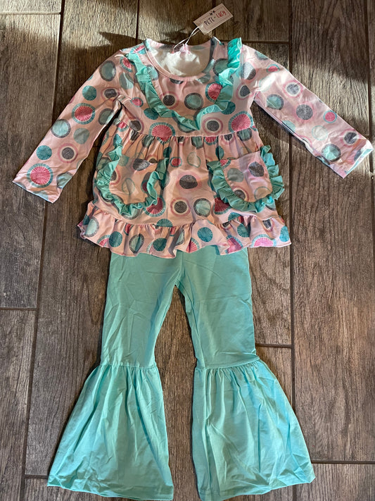 Pete & Lucy all about dots pant set