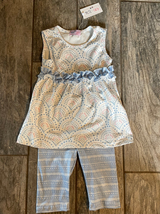 Pete & Lucy purple capri set
